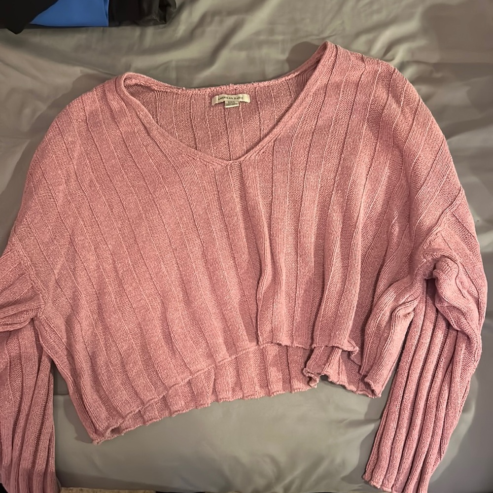 American eagle cropped sweater